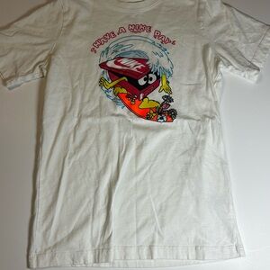 Nike White Tee with Logo